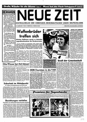 Neue Zeit Online-Archiv vom 04.02.1969