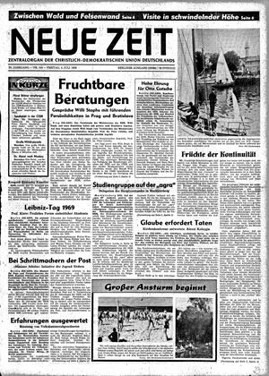 Neue Zeit Online-Archiv vom 04.07.1969