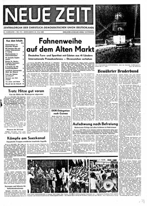 Neue Zeit Online-Archiv vom 26.07.1969