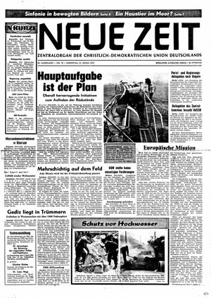 Neue Zeit Online-Archiv vom 31.03.1970