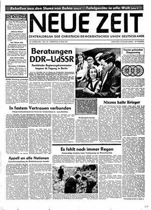 Neue Zeit Online-Archiv vom 18.05.1971