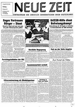 Neue Zeit Online-Archiv on Jan 30, 1976