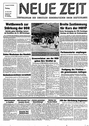 Neue Zeit Online-Archiv vom 18.06.1976