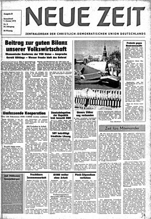 Neue Zeit Online-Archiv vom 07.01.1978