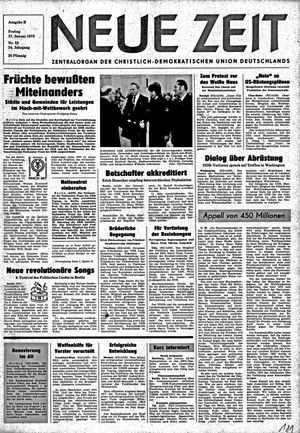 Neue Zeit Online-Archiv vom 27.01.1978