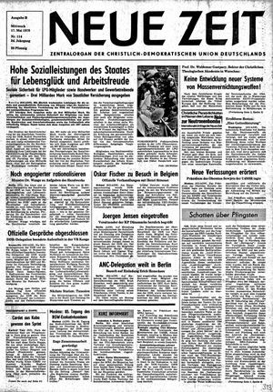 Neue Zeit Online-Archiv vom 17.05.1978
