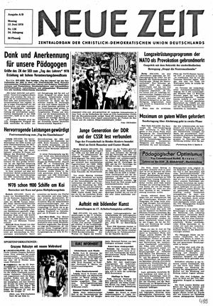 Neue Zeit Online-Archiv vom 12.06.1978