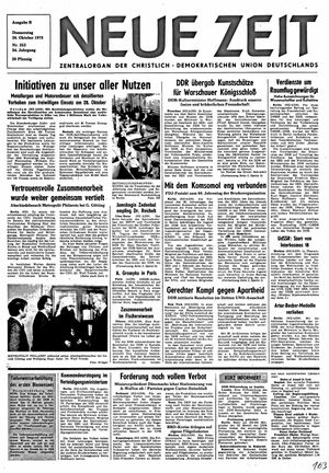 Neue Zeit Online-Archiv on Oct 26, 1978