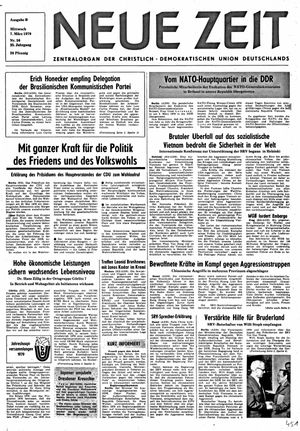 Neue Zeit Online-Archiv vom 07.03.1979