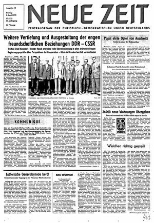 Neue Zeit Online-Archiv vom 08.06.1979