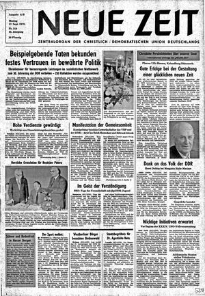 Neue Zeit Online-Archiv vom 17.09.1979