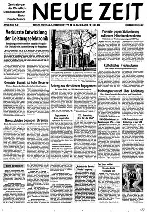 Neue Zeit Online-Archiv vom 03.12.1979