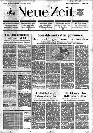 Neue Zeit Online-Archiv vom 06.12.1993