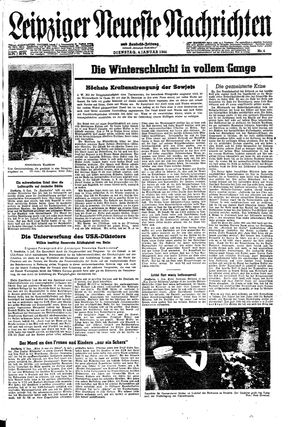 Leipziger neueste Nachrichten und Handelszeitung  vom 04.01.1944