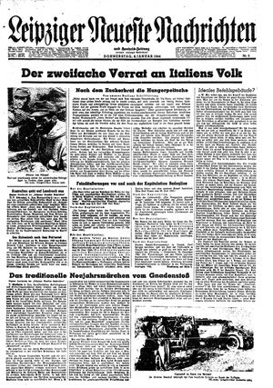 Leipziger neueste Nachrichten und Handelszeitung  on Jan 6, 1944