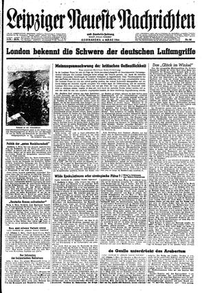 Leipziger neueste Nachrichten und Handelszeitung  on Mar 4, 1944