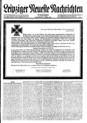 Leipziger neueste Nachrichten und Handelszeitung  on Mar 11, 1944