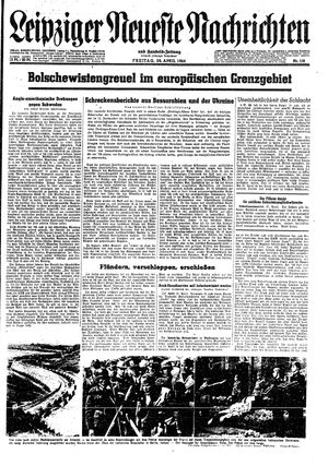 Leipziger neueste Nachrichten und Handelszeitung  on Apr 28, 1944