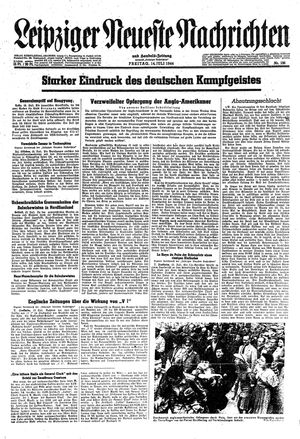 Leipziger neueste Nachrichten und Handelszeitung  on Jul 14, 1944