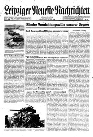 Leipziger neueste Nachrichten und Handelszeitung  on Jul 15, 1944