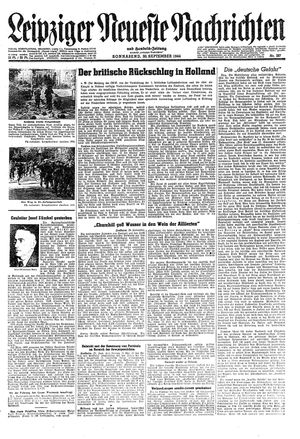 Leipziger neueste Nachrichten und Handelszeitung  vom 30.09.1944