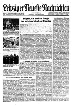 Leipziger neueste Nachrichten und Handelszeitung  on Nov 22, 1944
