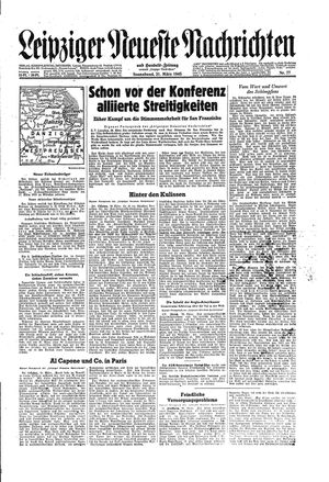 Leipziger neueste Nachrichten und Handelszeitung  on Mar 31, 1945