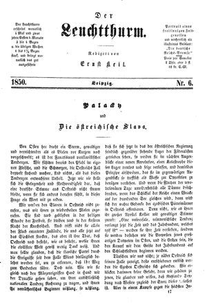 Der Leuchtthurm vom 09.02.1850