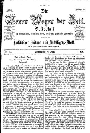 Neue Wogen der Zeit on Jul 6, 1878