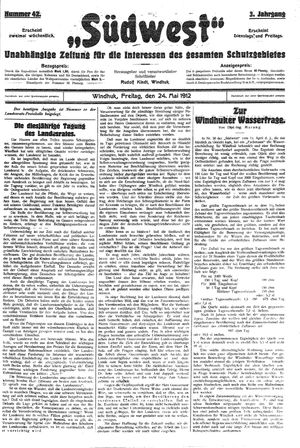 Südwest vom 24.05.1912