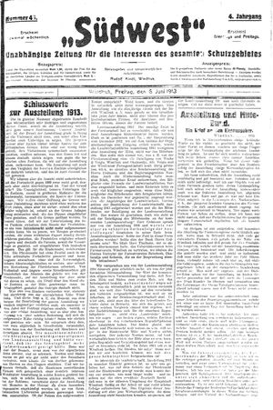 Südwest vom 06.06.1913