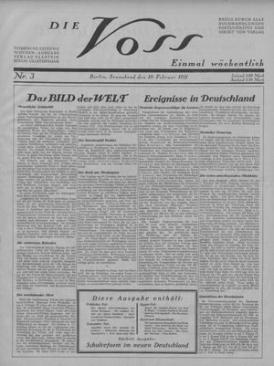Die Voss vom 19.02.1921