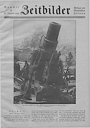 Zeitbilder on Jan 27, 1918