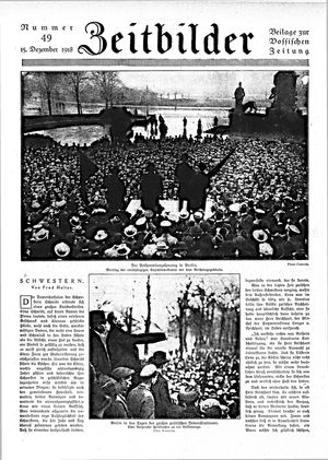 Zeitbilder vom 15.12.1918