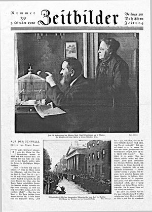 Zeitbilder on Oct 3, 1920