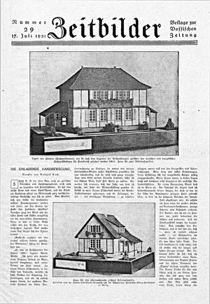 Zeitbilder vom 17.07.1921