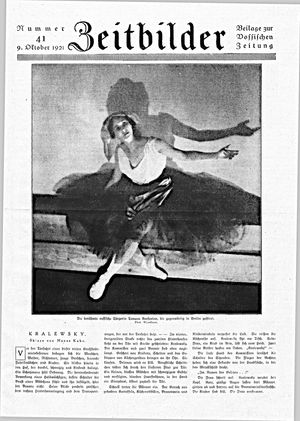 Zeitbilder on Oct 9, 1921