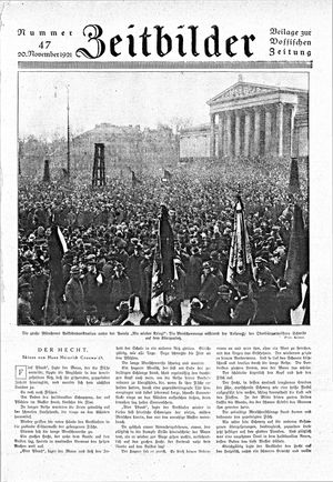 Zeitbilder vom 20.11.1921