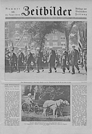 Zeitbilder on Jun 25, 1922