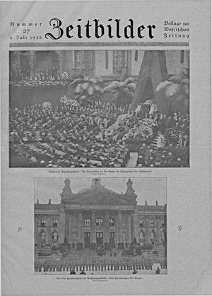 Zeitbilder vom 13.07.1922