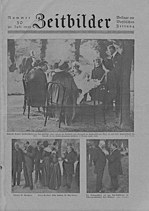 Zeitbilder vom 30.07.1922