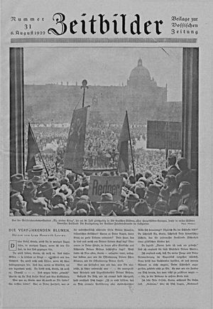 Zeitbilder on Aug 6, 1922