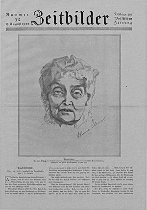 Zeitbilder vom 13.08.1922