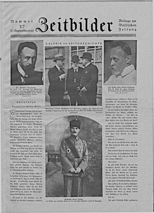 Zeitbilder on Sep 17, 1922