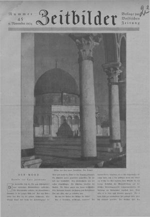 Zeitbilder on Nov 9, 1924