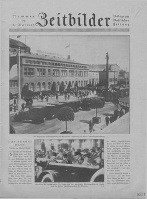 Zeitbilder on May 24, 1925