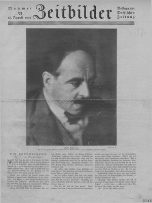 Zeitbilder on Aug 16, 1925