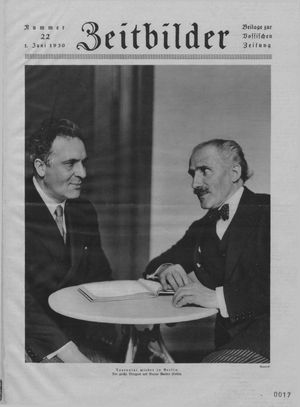 Zeitbilder vom 01.06.1930