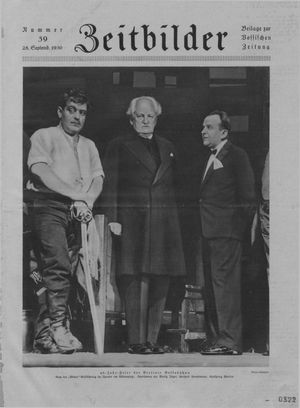 Zeitbilder vom 28.09.1930