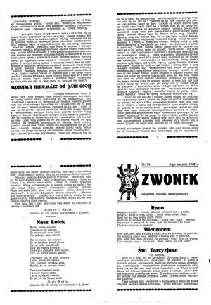 Dziennik Berliński vom 05.08.1932